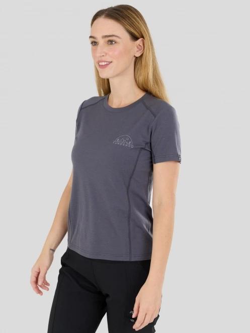 Fundango Reinga Merino T-shirt damen funktionsshirt blau 5