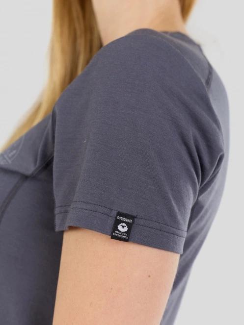 Fundango Reinga Merino T-shirt damen funktionsshirt blau 7