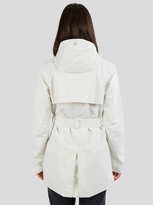 Fundango Regina Waterproof Trench Jacket damen regenmantel sand 3