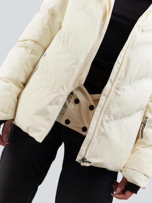 Fundango Elyra Fur Padded Jacket damen skijacke weiß 11