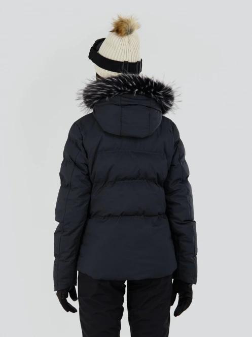 Fundango Elyra Fur Padded Jacket damen skijacke Schwarz 3