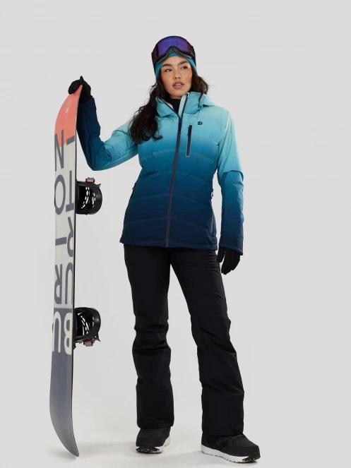 Fundango Pumila Padded Jacket damen gesteppt skijacke blau 4