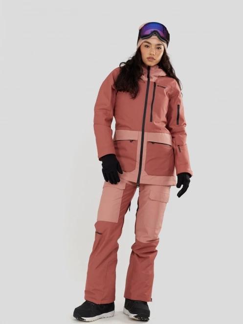 Fundango Poplar ECO Jacket damen skijacke rosa 4