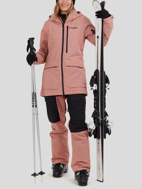 Fundango Poplar ECO Jacket damen skijacke rosa 4