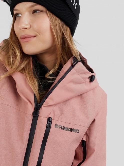 Fundango Poplar ECO Jacket damen skijacke rosa 9