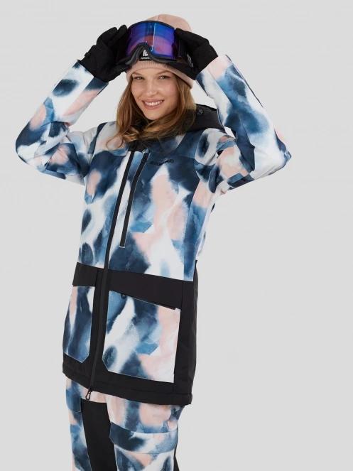 Fundango Poplar ECO Jacket damen skijacke dunkelblau 2