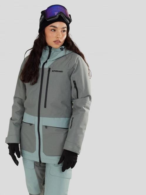 Fundango Poplar ECO Jacket damen skijacke grün 6