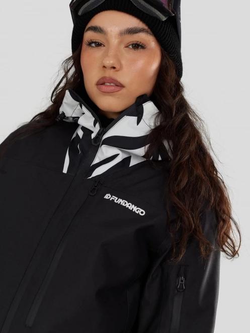 Fundango Poplar ECO Jacket damen skijacke Schwarz 6