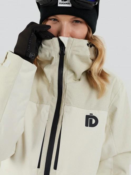 Fundango Pemberton ECO Allmountain Jacket damen skijacke weiß 7