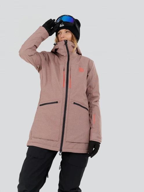 Fundango Pemberton ECO Allmountain Jacket damen skijacke rosa 2