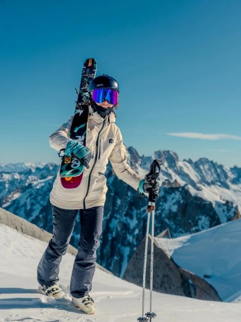 Fundango Pemberton ECO Allmountain Jacket damen skijacke weiß 10