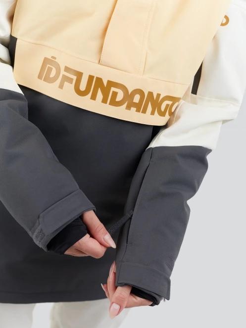 Fundango Birch ECO Logo Anorak damen skijacke gelb 6