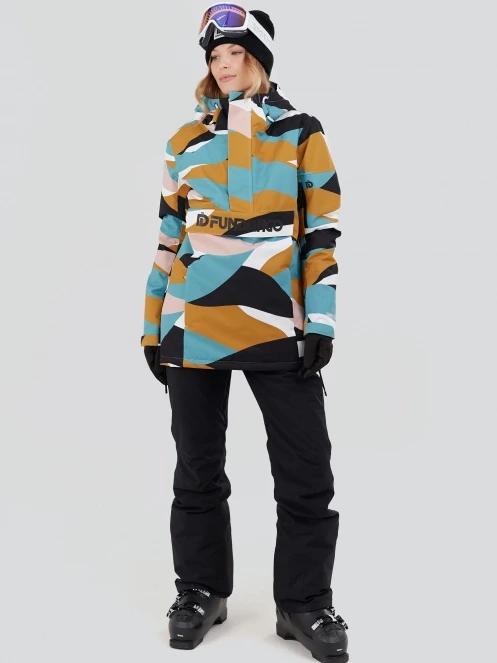 Fundango Birch ECO Logo Anorak damen skijacke grau 4