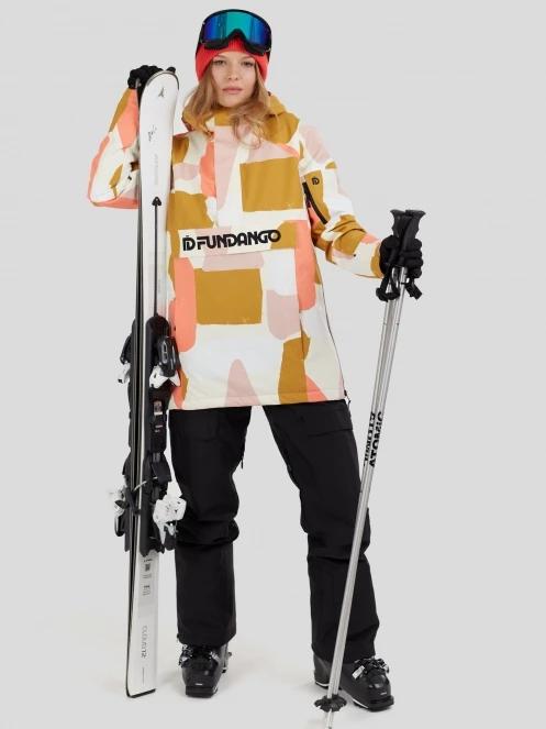 Fundango Birch ECO Logo Anorak damen anorak gelb 4