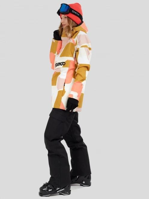 Fundango Birch ECO Logo Anorak damen anorak gelb 6