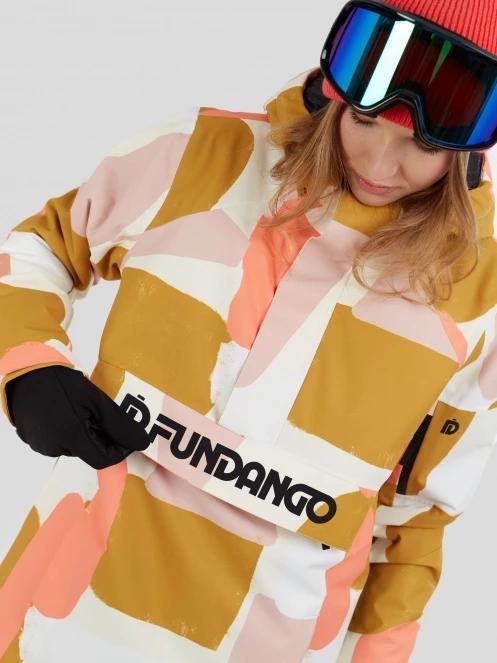 Fundango Birch ECO Logo Anorak damen anorak gelb 7