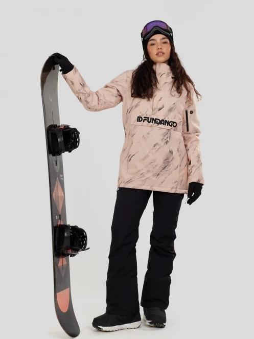 Fundango Birch ECO Logo Anorak damen anorak rosa 4