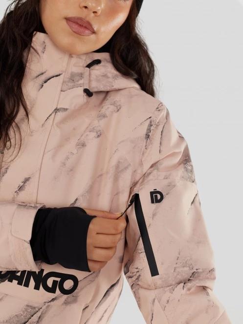 Fundango Birch ECO Logo Anorak damen anorak rosa 6