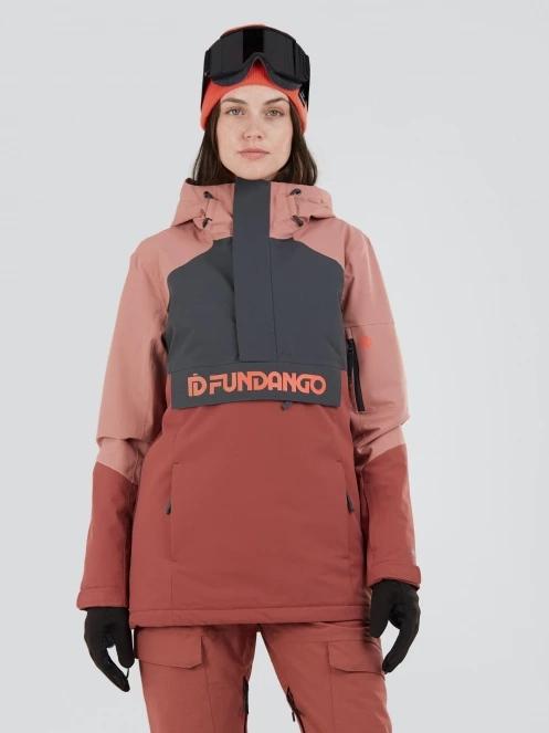 Fundango Birch ECO Logo Anorak damen anorak rosa 2
