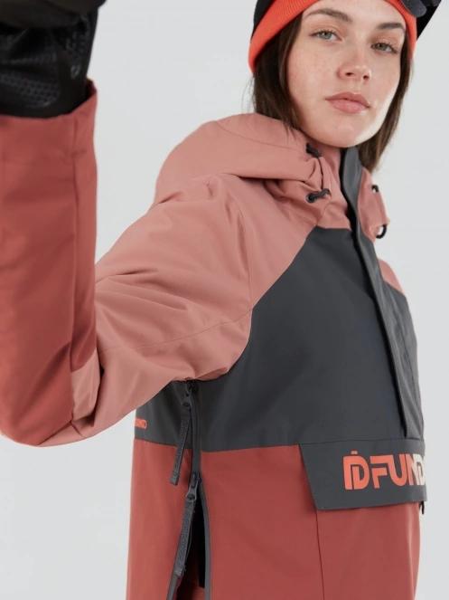 Fundango Birch ECO Logo Anorak damen anorak rosa 7