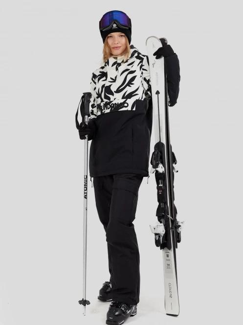 Fundango Birch ECO Logo Anorak damen anorak Schwarz 4