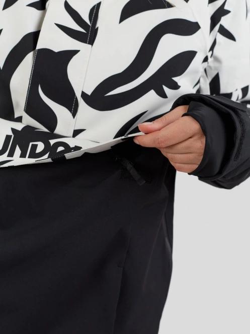 Fundango Birch ECO Logo Anorak damen anorak Schwarz 9