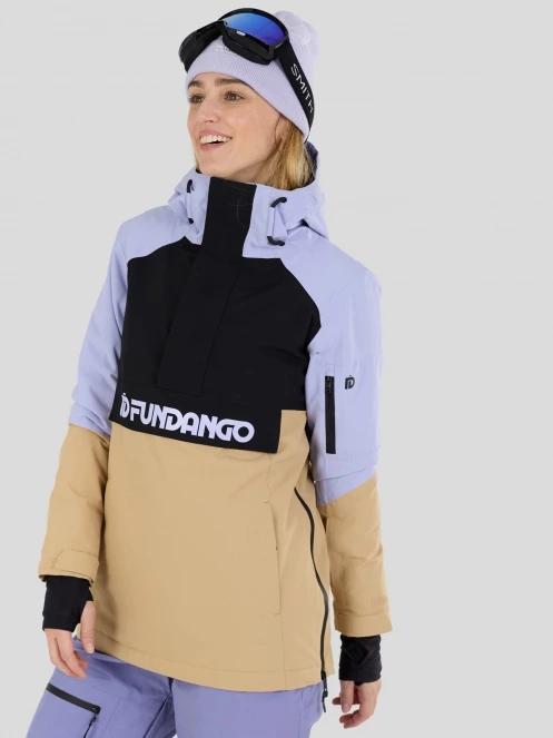 Fundango Birch ECO Logo Anorak damen anorak sand 2