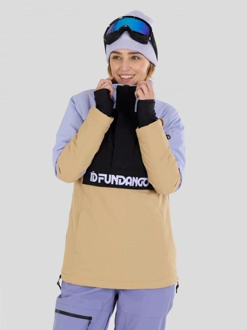 Fundango Birch ECO Logo Anorak damen anorak sand 6