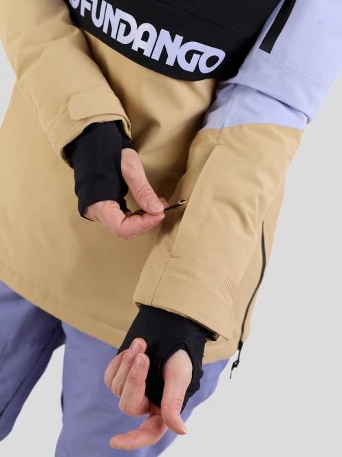 Fundango Birch ECO Logo Anorak damen anorak sand 7