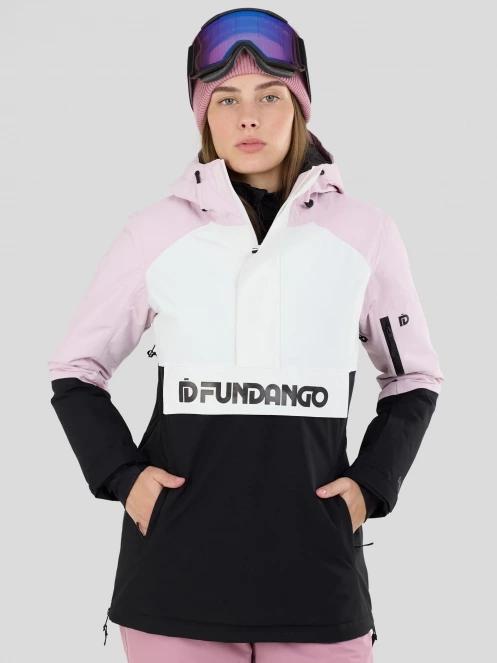Fundango Birch ECO Logo Anorak damen anorak lila 2