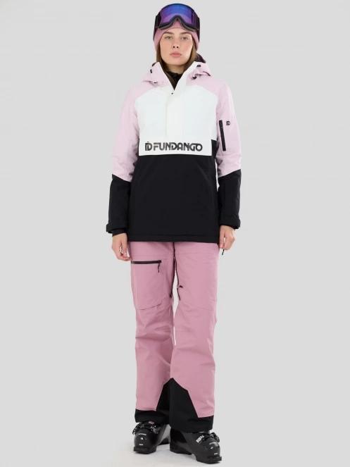 Fundango Birch ECO Logo Anorak damen anorak lila 4
