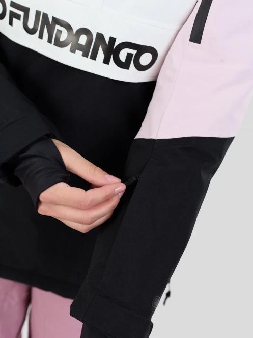 Fundango Birch ECO Logo Anorak damen anorak lila 10