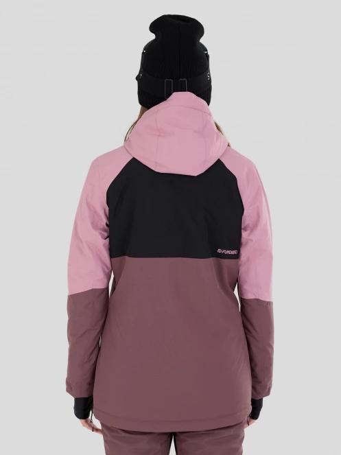 Fundango Birch ECO Logo Anorak damen anorak rosa 3