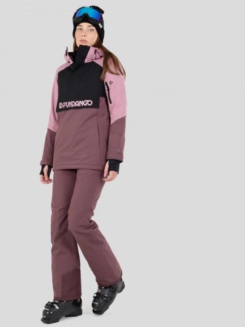 Fundango Birch ECO Logo Anorak damen anorak rosa 5