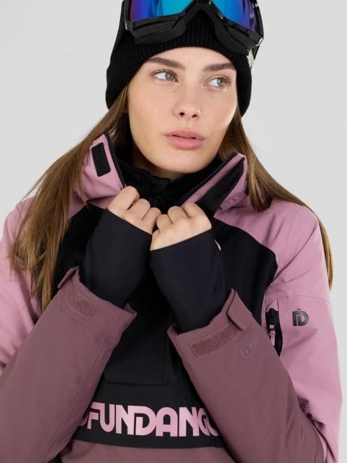 Fundango Birch ECO Logo Anorak damen anorak rosa 7