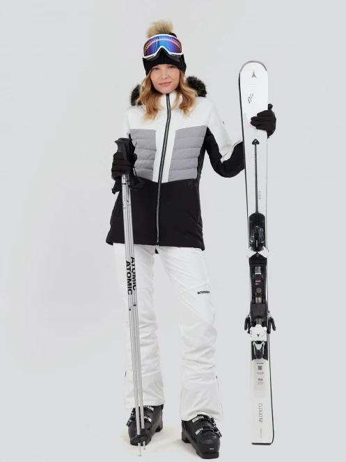 Fundango Salina Padded Jacket damen skijacke weiß 4