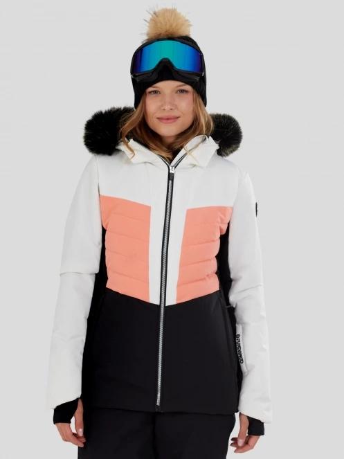 Fundango Salina Padded Jacket damen gesteppt skijacke weiß 2