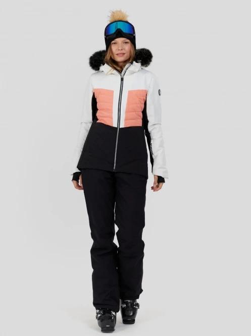 Fundango Salina Padded Jacket damen gesteppt skijacke weiß 4