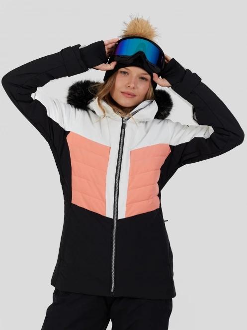Fundango Salina Padded Jacket damen gesteppt skijacke weiß 6