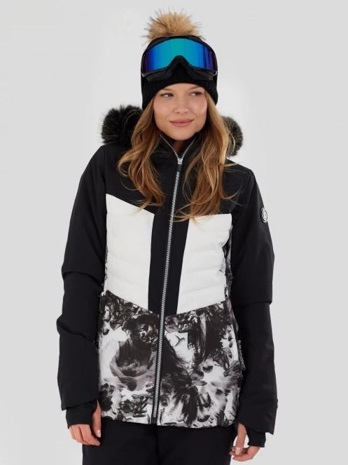 Fundango Salina Padded Jacket damen gesteppt skijacke weiß 5