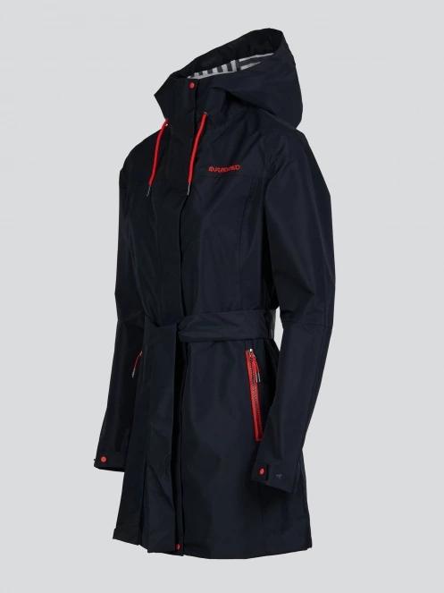 Fundango Regina II Waterproof Trench Jacket damen regenmantel dunkelblau 10
