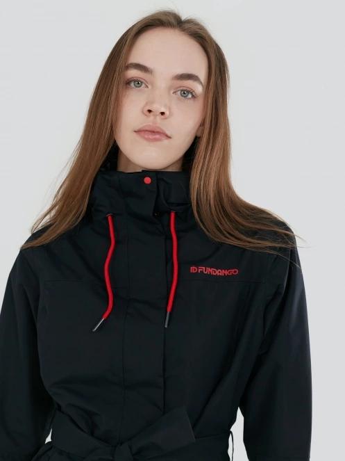 Fundango Regina II Waterproof Trench Jacket damen regenmantel dunkelblau 6
