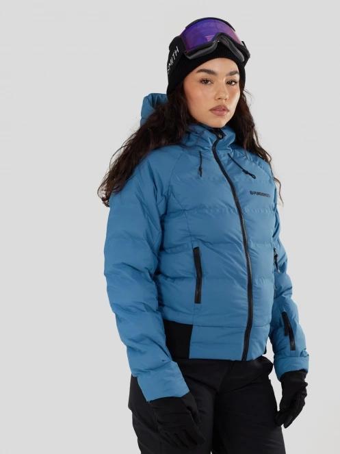 Fundango Zina Padded Jacket damen gesteppt skijacke blau 6
