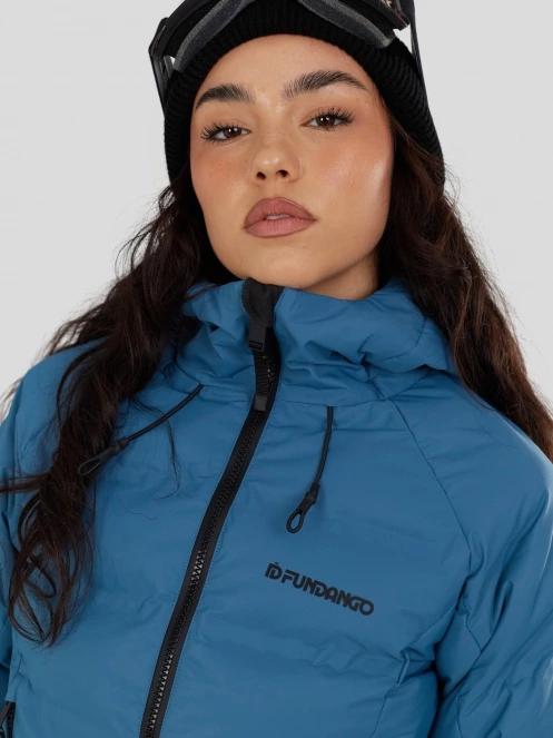 Fundango Zina Padded Jacket damen gesteppt skijacke blau 7