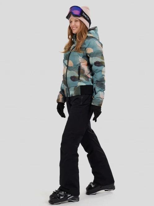 Fundango Zina Padded Jacket damen gesteppt skijacke grün 4