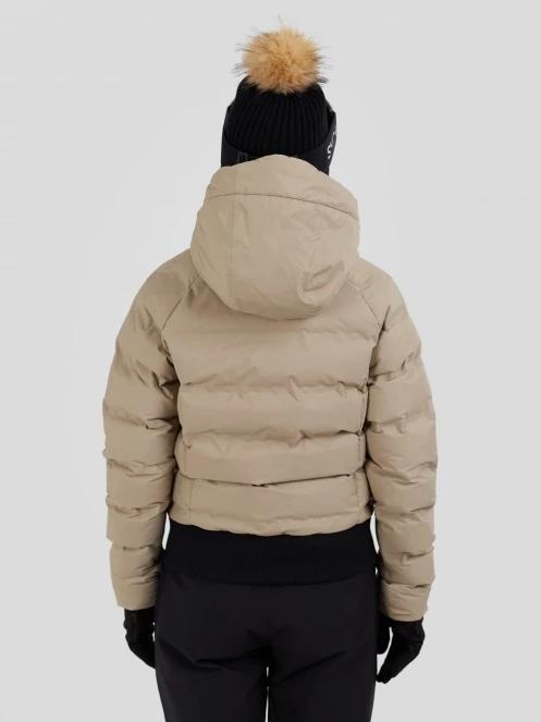 Fundango Zina Padded Jacket damen gesteppt skijacke sand 3