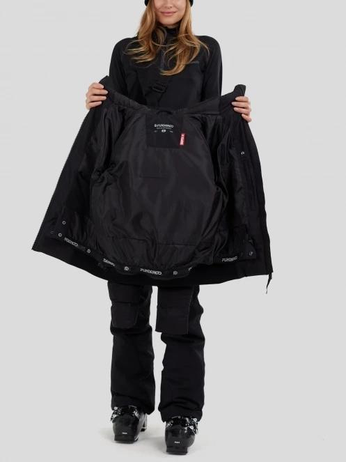 Fundango Zina Padded Jacket damen gesteppt skijacke Schwarz 5