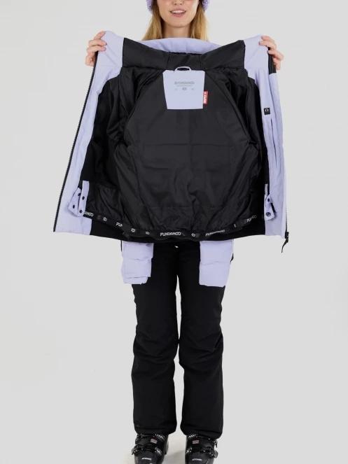 Fundango Zina Padded Jacket damen gesteppt skijacke lila 5