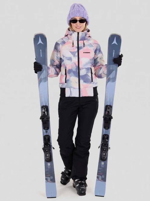 Fundango Zina Padded Jacket damen gesteppt skijacke rosa 4