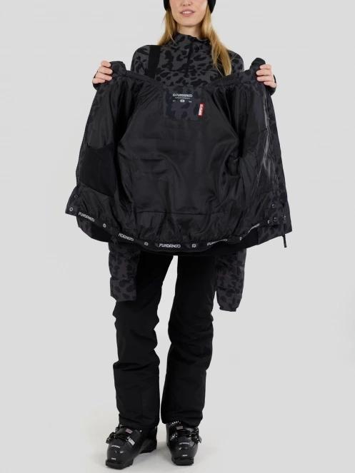 Fundango Zina Padded Jacket damen gesteppt skijacke grau 5